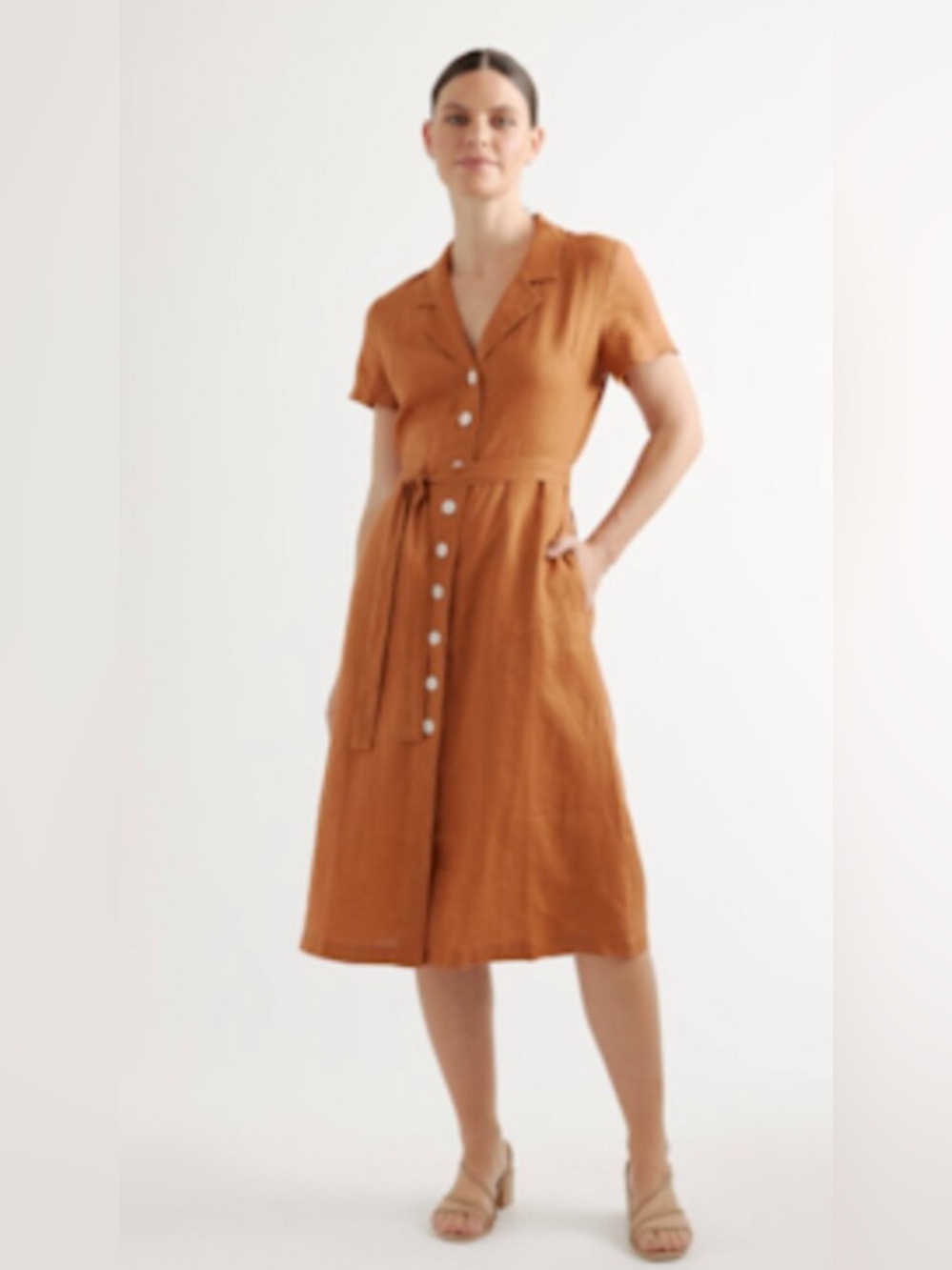 Quince Linen Shirtdress